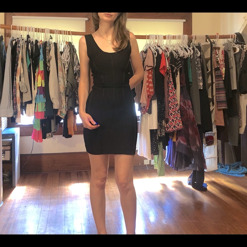 Neoprene body con dress